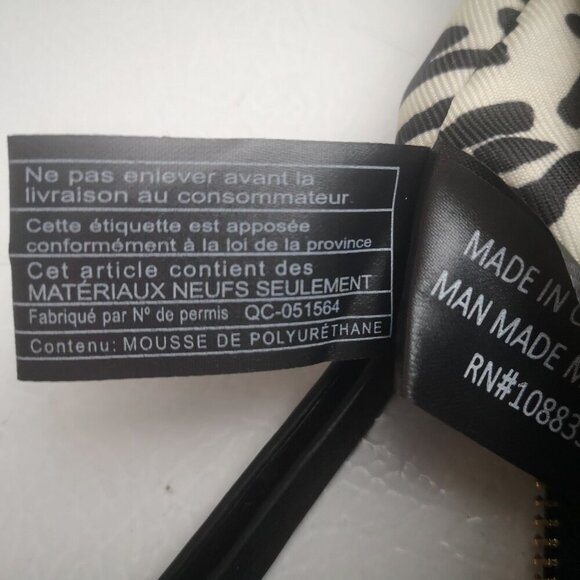 Jessica Simpson Black with Gold Tone Accents Faux Leather Crossbody Bag - Picture 10 of 10